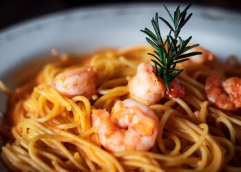 Lemon Butter Shrimp Pasta