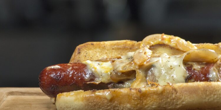 Cheesy Hot Dog